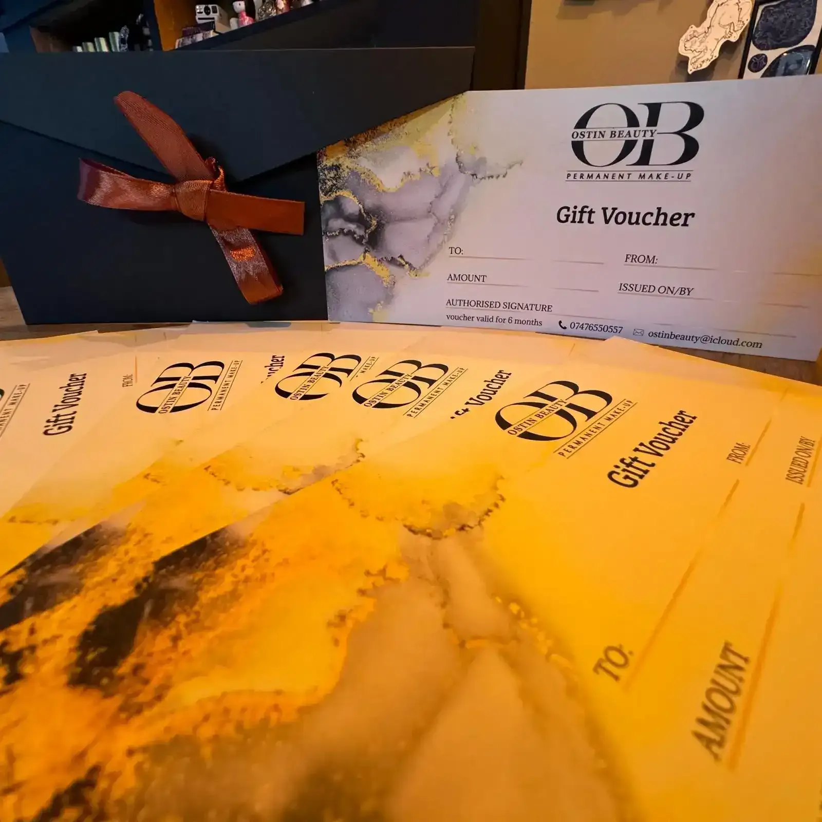 Ostin Beauty Gift Vouchers: Give the Gift of Self-Care and Confidence